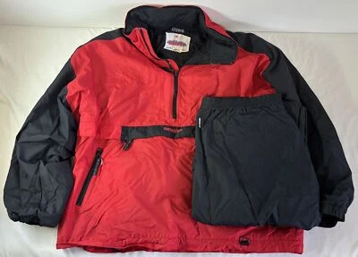 TRAJE DE ESQUÍ OBERMEYER ROJO Y NEGRO ~ Hombre Talla XL Foto 1 de 4