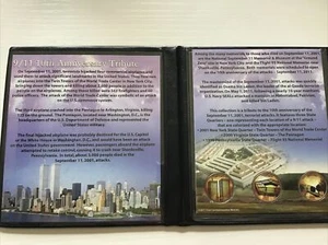 9/11 10th Anniversary Coin Set Colorized State Quarters - Picture 1 of 4