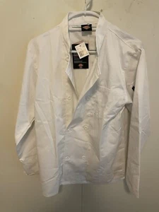 Dickies Unisex XS white Style Chef Kitchen Shirt - Picture 1 of 10
