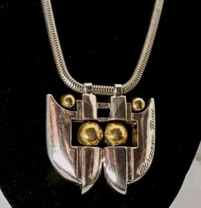 Ancien Collier Moderniste Signé : Morgane May. - Picture 1 of 6