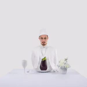 BIN4 bbno$ Eat Ya Veggies Special Edition Limited WHITE vinyl LP NEW/SEALED - Picture 1 of 2