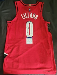 Portland Trailblazers Damian Lillard Autographed Authentic Jersey PSA... - Picture 1 of 3