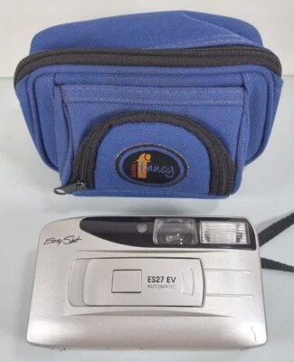 Hama Fancy Belt Camera Case 26386 with Easy Shot ES27 EV 35mm Camera - Изображение 1 из 4