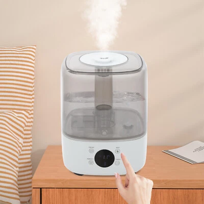 White Abs And Medical Stone Humidifier With Ultrasonic Technology - Image 1 of 4