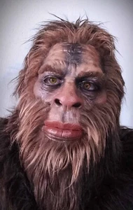 Neue Bigfoot Latex Maske, Sasquatch Maske, Yeti, Squatch, Waldmonster - Bild 1 von 5
