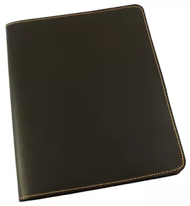 Cubierta de cuaderno de composición de cuero recargable diario genuino rústico hecho a mano - Imagen 1 de 7