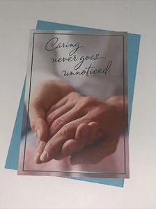 Tarjeta del día del cuidador/enfermera Hallmark: el cuidado nunca pasa desapercibido habilidad de esfuerzo - Imagen 1 de 5