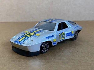 Polistil Porsche Turbo, Shell, 1:40 Scale, Die Cast, Silver, Missing Wheel, Rare - Picture 1 of 8