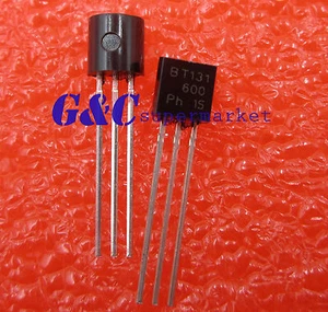 20PCS BT131-600 TRIAC SENS GATE 600V 1A TO92-3 NEW - Picture 1 of 1