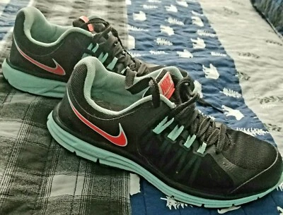 Mujer Nike Lunar Forever 3 Zapatos para Correr - Negro y Verde azulado - - Talla 8.5  Foto 1 de 4