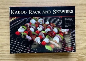 Charcoal Companion Kabob Rack and Skewers - Picture 1 of 2
