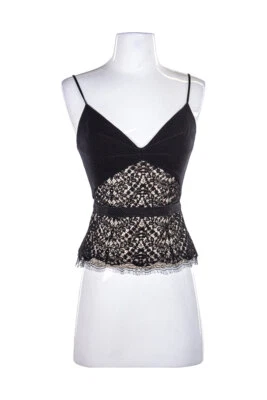 Camisetas sin mangas Alessandro Dell&apos;Acqua para mujer 40 negras rayón Foto 1 de 3