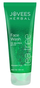 Jovees Herbal Tea Tree Face Wash For Oily & Acne Free Glowing Skin 120ml - Picture 1 of 2