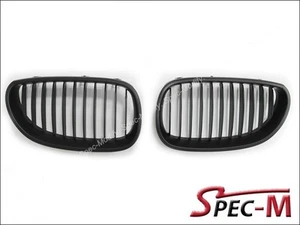 Rejilla delantera negra mate BMW 04-10 E60 E61 520I 535I 550i M5 camioneta sedán - Imagen 1 de 4