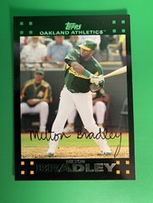 2007 Topps Milton Bradley #393 Oakland Athletics