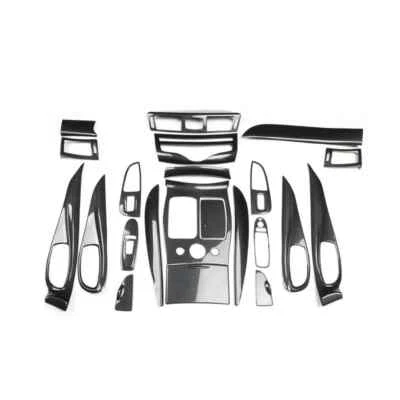 For Infiniti Q70 Q70L 2013-2019 ABS Carbon Fiber  Accessories Interior Stickers - Image 1 of 4