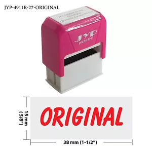 Original - Sello de goma autoentintado - JYP 4911R-27 (TINTA ROJA) - Imagen 1 de 1