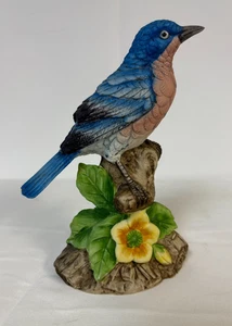 Vintage Blue Bird Porcelain figurine by Andrea #9523 Sanford Japan Vintage - Picture 1 of 5