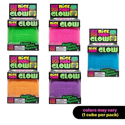 NEW Nee Doh Nice Cube Glow - image 1 of 4