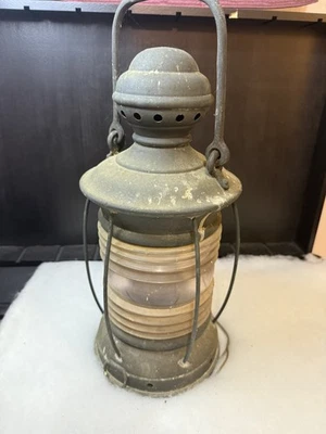 Vintage Maritime Navigation Lantern, Converted to Electricity, by Perko - Image 1 of 4