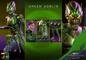 Hot Toys MMS630 SPIDER-MAN NO WAY HOME 1/6 GREEN GOBLIN Normal Version Figure - Picture 1 of 5