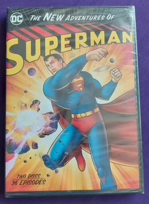 DC-The New Adventures of Superman: 36 Episodes 2 discs NEW DVD - Image 1 of 2
