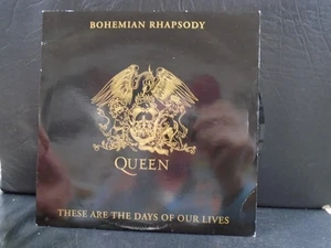 QUEEN" BÖHMISCHE RHAPSODIE/THESE ARE THE DAYS OF OUR LIVES "EX+ COND.IN Or.SL. - Bild 1 von 2