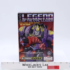 IG-TF005B Legend of the Evil Leader 4th Cyber Shark Third Party iGear NEW MIB - Picture 1 of 6