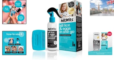 All-In-One Head Lice Treatment Spray, Kills Nits & Eggs, Includes Lice Spray 12 - Image 1 of 4