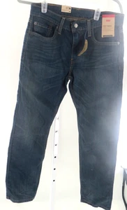 Levi’s 502 Jeans Herren 30x30 Blau Taper Fit Stretch Medium Wash Stretch Denim NEU - Bild 1 von 4