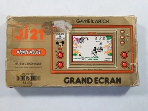 GAME & WATCH (J.I 21) MICKEY MOUSE (MC-25) BOXED (WITHOUT MANUAL - BOX DAMAGED) - Picture 1 of 10