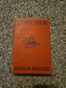 MOBY DICK 1925 HC,   By Herman Melville Grosset Dunlap - Imagen 1 de 7