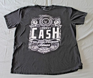 Camiseta Johnny Cash Live At Folsom Prison 1968 Estilo Vintage Promo Talla M *NUEVA CON ETIQUETAS* - Imagen 1 de 8
