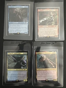 Juego de 4 cartas promocionales de Final Fantasy Magic The Gathering Costco Sephiroth Cloud envío gratuito a EE. UU. raro - Imagen 1 de 2