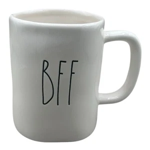 Rae Dunn "BFF" Large White 15 Oz. Coffee Mug Gift For Bestie - Picture 1 of 6
