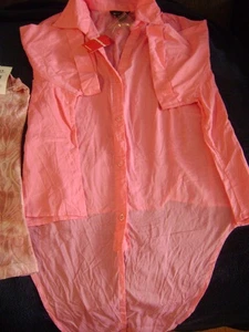 TOP moda donna Avenue nuovo con etichette colore rosa 14/16 tg 100% cotone made in India - Foto 1 di 5
