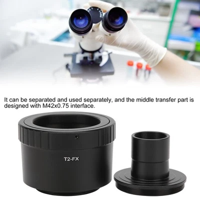 Microscope Lens Adapter 23.2mm T-Mount Extension Tube For FX Mount - Image 1 of 4