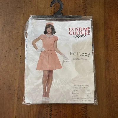 Fantasia Cultura Franco Primeira Dama Média Nova Halloween Sem Luvas - Imagem 1 de 2