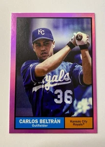 2024 Topps Archives Pink Foilboard Carlos Beltrán #40 Kansas City Royals - Picture 1 of 2