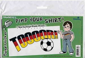 1 x Bügelbild zum Aufbügeln Bügelmotiv Motiv "TOooR!" Vierfarbiger #521012 - Bild 1 von 3