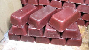 Cera de parafina granate sin perfume 27 lb para hacer velas sellado de madera arranque de fuego - Imagen 1 de 3