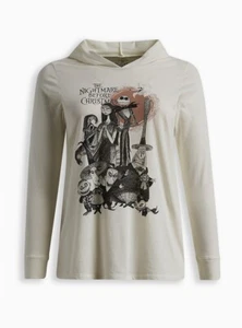 Torrid Disney NBC Sudadera con Capucha Camisa Pesadilla Antes de Navidad Jack Nueva con Etiquetas Nueva 1X - Imagen 1 de 8