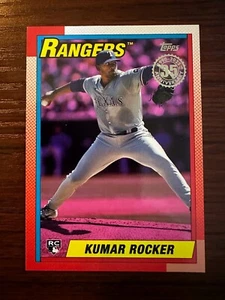 2025 Topps Series 2 1990 Topps 90B2-40 Kumar Rocker - Texas Rangers RC- Pink - Picture 1 of 1