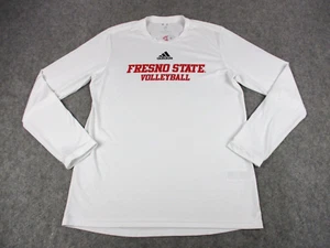 Fresno State Bulldogs Shirt Women Medium White Team Player Issue NCAA Volleyball - Picture 1 of 12