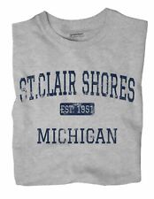 St.Clair Shores Michigan Mi T-Shirt Est