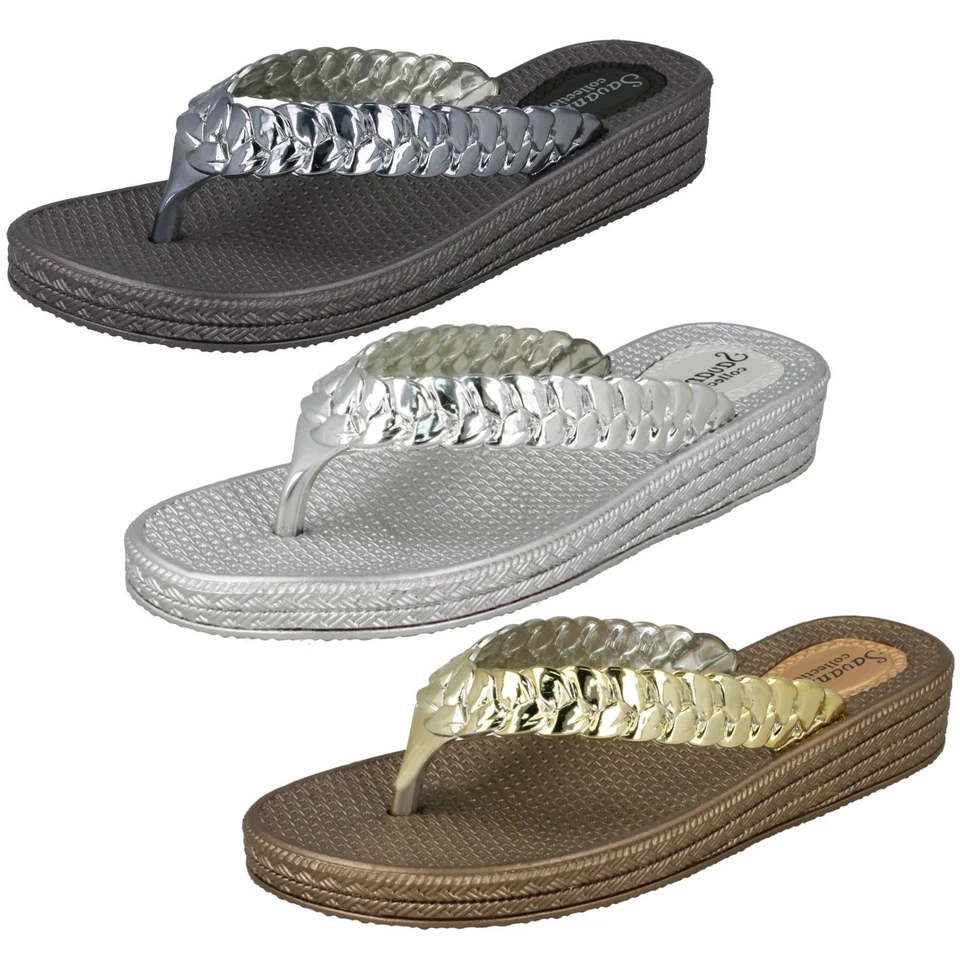 Chanclas con puntera Savannah para dama  Foto 1 de 1