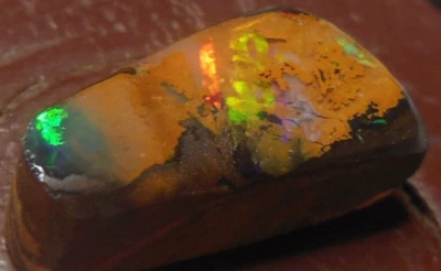 9.20ct Australian Boulder Opal, Bright Colors, Collector Piece, see vid/pics - Image 1 of 4
