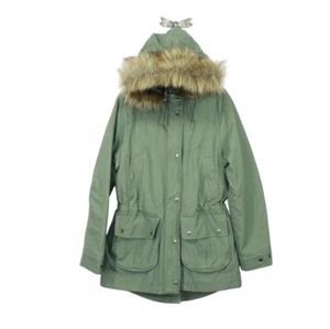 LL Bean Women's East End Parka Deep Olive Size Small Pet - Picture 1 of 10