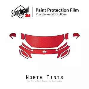 3M PRO PreCut Paint Protection Film Clear Bra PPF for Hyundai Kona 2022-2023 Kit - Picture 1 of 6