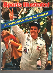 June 5, 1978 Al Unser Indy Car Racing Sports Illustrated - Picture 1 of 1